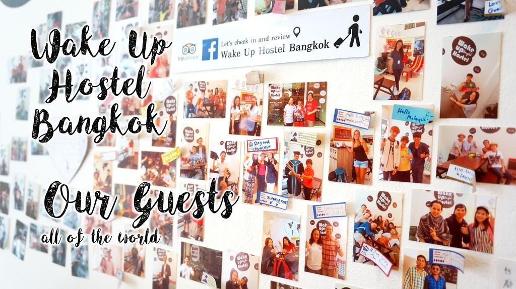 Wake Up Hostel Bangkok Bagian luar foto
